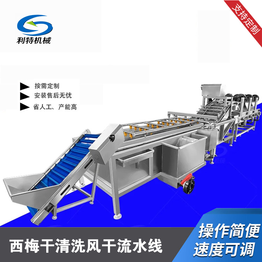 西梅幹清洗風幹流水線（xiàn）