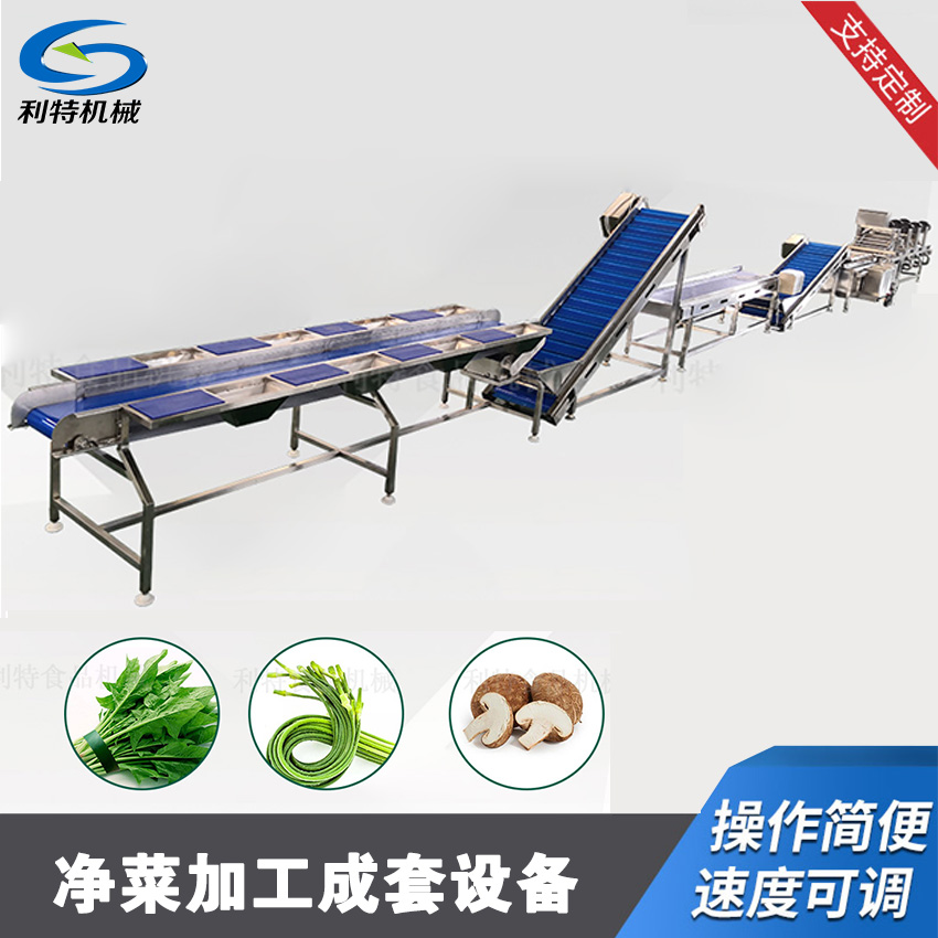 淨菜加（jiā）工流水線